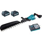 Makita UH013G 40v Max XGT Cordless Brushless Hedge Trimmer 600mm 2 x 2.5ah Li-ion Battery Charger
