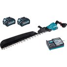 Makita UH014G 40v Max XGT Cordless Brushless Hedge Trimmer 750mm 2 x 2.5ah Li-ion Battery Charger