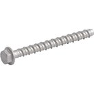 Rawl R-LX-HF-ZP Hex Flange Concrete Screw Bolt Zinc Plated 12mm 130mm Pack of 50