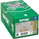 Spax Wirox T Star Plus Flat Frame Adjusting Wood Screws 6mm 90mm Pack of 100