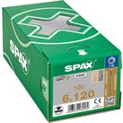 Spax Wirox T Star Plus Flat Frame Adjusting Wood Screws 6mm 120mm Pack of 100