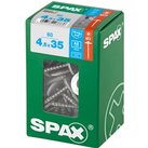 Spax Stainless Steel Raised Countersunk Roof Sheet Sealing Screws 4.5mm 35mm Pack of 60