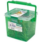 Spax S Self Countersinking Pozi Wood Screws Handy Tub 5mm 100mm Pack of 135