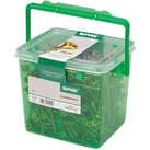 Spax S Self Countersinking Pozi Wood Screws Handy Tub 5mm 80mm Pack of 200