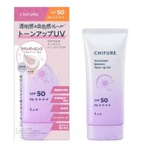 CHIFURE - Sunscreen Essence Tone Up UV SPF 50 PA++++ 1 Lavender Pink - 80g