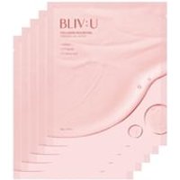 BLIV:U - Collagen Bouncing Firming Gel Mask Set 28g x 5 sheets