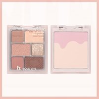 HOLD LIVE - 2 in 1 Eyeshadow & Blusher Palette - 5 Types #H03 - 7.5g + 8.5g
