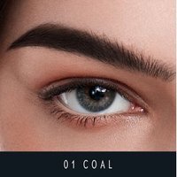 TimePhoria - Genesis Superstay Eyebrow Pencil - 4 Colors #01 Coal - 0.2g