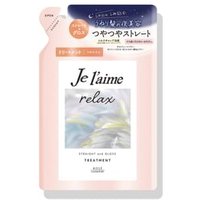 Kose - Je l'aime Relax Midnight Repair Hair Treatment Straight & Gloss 340ml Refill