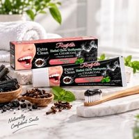 Rasyan - Herbal Clove Toothpaste with Charcoal Travel 30g