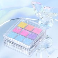SheenEffect - 9-Color Glittery Chameleon Eyeshadow Palette - 3 Types #Neon - 8g