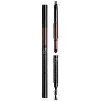 BOM - 3 in 1 Triple Edge Eye Brow - 3 Colors #02 Dark Brown