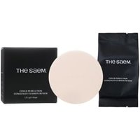 The Saem - Cover Perfection Concealer Cushion Set - 5 Colors 2024 Version - #1.25 Light Beige