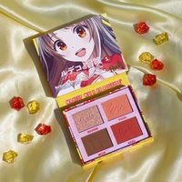 Rude Cosmetics - Manga Collection Face Palette - 4 Types Sweetheart Sawa-Chan - 11.2g