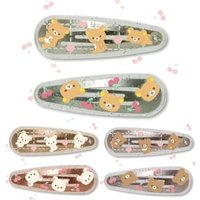 YesStyle Économisez 21 % sur le lot de 2 pinces à cheveux Rilakkuma Chairoikoguma