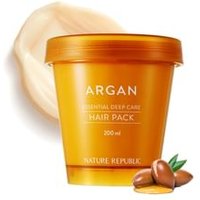 NATURE REPUBLIC - Pack para el cuidado capilar Argan Essential Deep Care Hair Pack 200ml