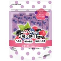 3 Types Of Iron Hitokuchi Fe Care 15 days 1.5g x 15