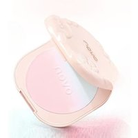 NOVO - Flower Series Velvet Matte Setting Pressed Powder - 4 Colors 01# Transparent White - 17g