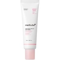 medicube - PDRN Pink Tone Up Sun Cream - Crème solaire tonifiante rose PDRN