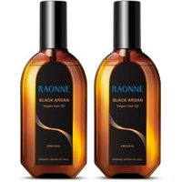 RAONNE - Black Argan Vegan Hair Oil Duo Set 100ml x 2 pcs