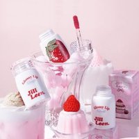 JILL LEEN - Milky Mist Lip Mud Strawberry Bear Edition - 3 Colors #N01 Peach - 3ml