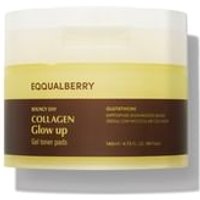 EQQUALBERRY - Collagen Glow Up Gel Toner Pads 60 Pads 60 Pads