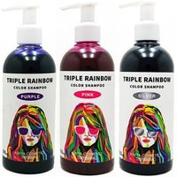 ASHIYA - Triple Rainbow Color Shampoo Silver - 300ml