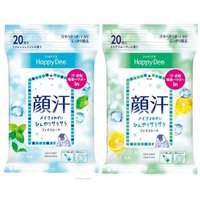 Mandom - Happy Deo Face Sheet Clear Fruity - 20 pcs
