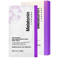 MAXCLINIC - Time Return Melatonin Cream Toner Mask Sheet Set 27ml x 5 sheets