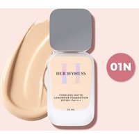 HER HYNESS - Poreless Matte Longwear Foundation SPF 50+ PA++++ 01N Very Light Neutral