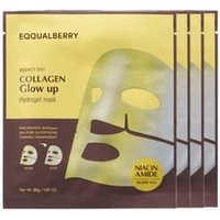 EQQUALBERRY - Collagen Glow up Hydrogel Mask Set 30g x 4 sheets