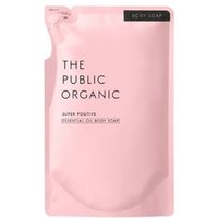 THE PUBLIC ORGANIC - Essential Oil Body Soap Floral Woody - Positive - 400ml Refill