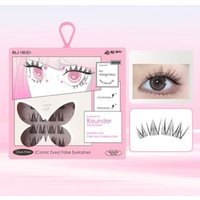 BLJ - Comic Eyes Glue-free False Eyelashes - HD01 #HD01 Rose Cupid - 32 Clusters
