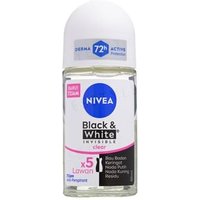 NIVEA - Invisible Black & White Clear Deodorant Roll On Indonesia Edition 50ml