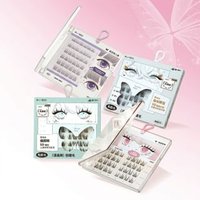 BLJ - Comic Eyes Glue-free False Eyelashes Butterfly Series - 5 Types #HD02 Wild Punk - 80 Clusters