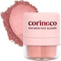 CORINGCO - Macaron Puff Blusher - 3 Colors #01 Rose Cream