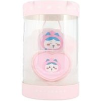 SHOBIDO - Chiikawa Bathtime Gift Sponge & Bath Fizz Hachiware White Peach - 2 pcs