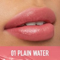 O.TWO.O - Haute Hydrating Satin Lipstick - 8 Colors #01 Plain Water