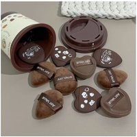 Art Value - Coffee Mini Powder Puff Set - 5pcs