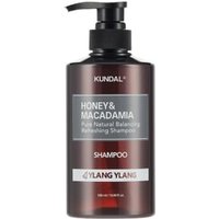 KUNDAL - Honey & Macadamia Pure Natural Balancing Refreshing Shampoo - 12 Types Amber Woody