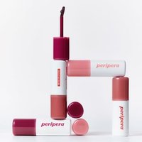peripera - Ink Peel Off Lip Stain - 3 Colors #01 Black Cherry