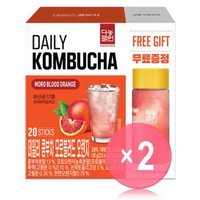 Daily Kombucha - 14 Types 2pcs Bundle Set 2026 Version - Moro Blood Orange x 2 pcs