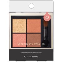 ISEHAN - Kiss Me Ferme Styling Eye Palette 02 Apricot Bijou product view