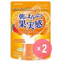 Tanki Style Morning Manpuku Fruit Diet Smoothie 2pcs Bundle Set 230g x 2 pcs