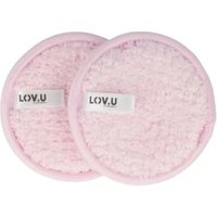 PARSA Beauty - Set Of 2: LOV.U Microfiber Pads Set Of 2: Pink