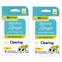 derma Angel - Day Use Salicylic Acid Acne Patch Plus 24 pcs Clearing - 12 pcs x 2