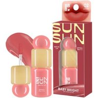 Baby Bright - Sunsun Matte Lip SPF 50+ PA++++ 02 Peach Daylight