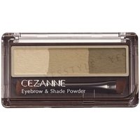 CEZANNE - Eyebrow & Shade Powder 04 Olive Brown product view