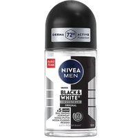 NIVEA - Men Invisible Black & White Original Deodorant Roll On 50ml