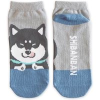Save 20% on SHIBANBAN Black Shiba Dog Ankle Socks Size 2325cm at YesStyle